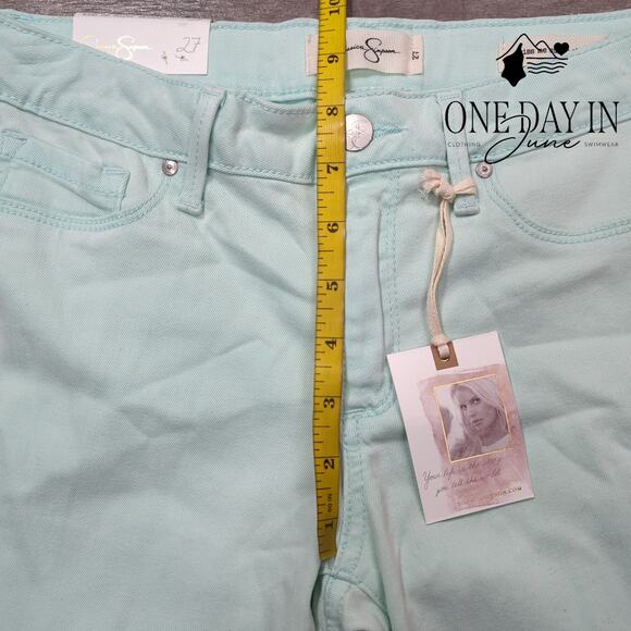Jessica Simpson Kiss Me Super Skinny Jeans Size 27 (4) - Picture 4 of 6